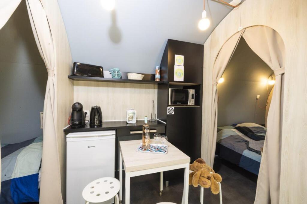 Camping Ushuaia Villages Au Bois Joli Andryes Buitenkant foto